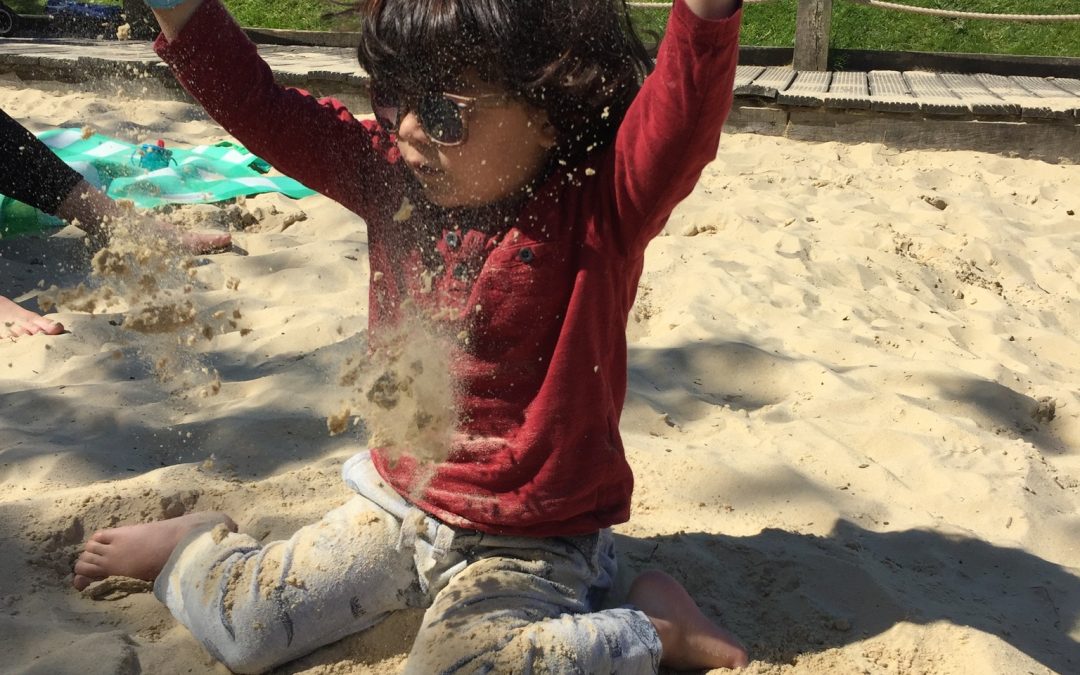 Sunny sandpits