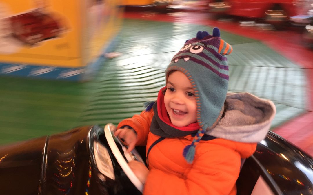 Winter wonderland cars & tantrums